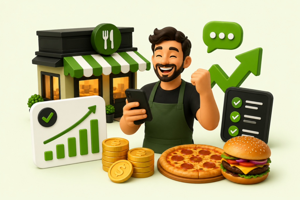 Quanto restaurantes estão lucrando com automação